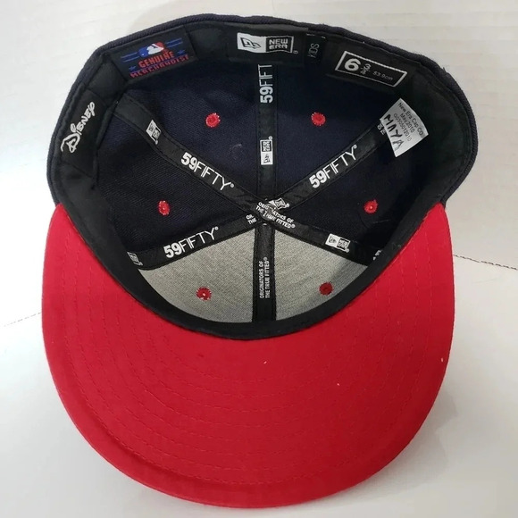 New Era,59Fifty,Genuine Merchandise, Mickey Mouse Childrens Disney Hat,6 3/4. - Picture 4 of 12